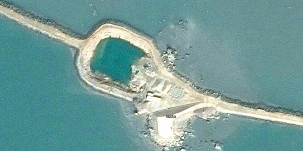 Irrer Kim baut geheimnisvolle Inseln