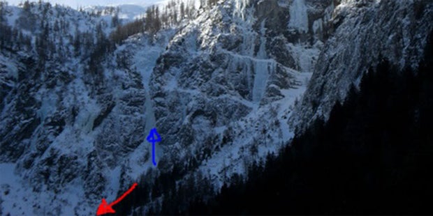 Lawine: Geborgener Eiskletterer tot