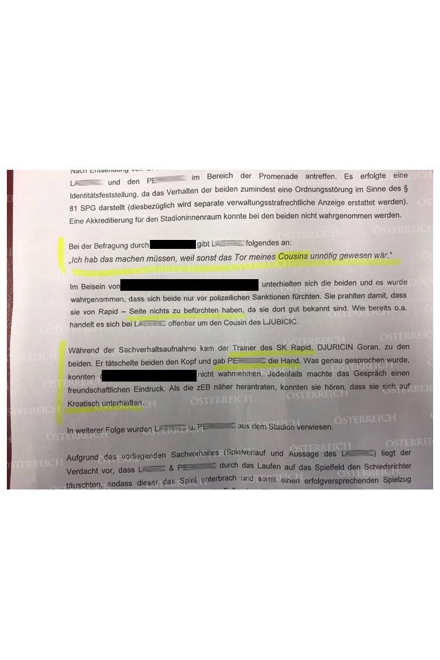 Wurde das Wiener Derby manipuliert?