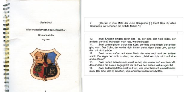 Bruna Sudetia NS-Liederbuch