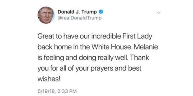 Peinliche Panne: Trump nennt seine Frau Melanie