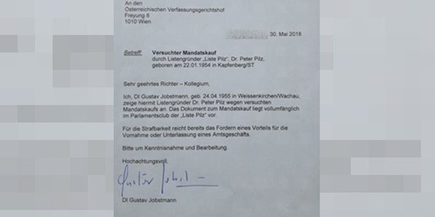 Jobstmann Klage Pilz