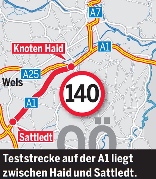 140 km/h bald auf allen Autobahnen