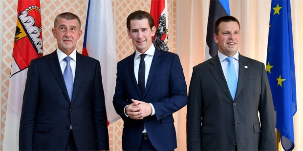 Kurz Ratas und Babis