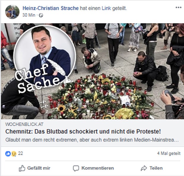 Strache Chemnitz