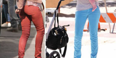 Machen bunte Jeans dick?