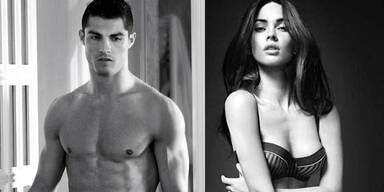 Cristiano Ronald & Megan Fox in Armani-Dessous