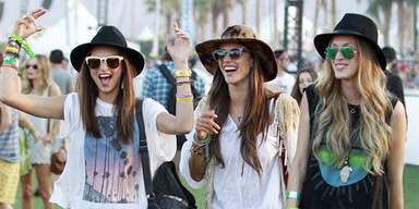 Star-Looks beim Coachella Festival 2013