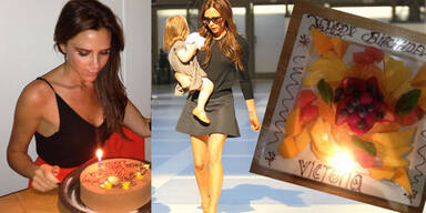 Victoria Beckham: Torte zum Geburtstag