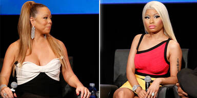 Nicki Minaj & Mariah Carey im Clinch