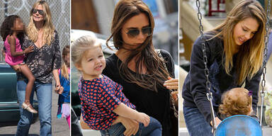 Starmamas: Heidi Klum, Victoria Beckham, Jessica Alba