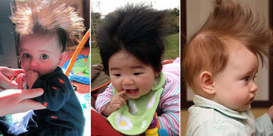 Baby-Contest: Wer hat die verr&uuml;cktesten Haare?