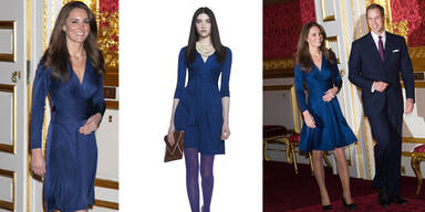 Kates Verlobungskleid bald bei Banana Republic