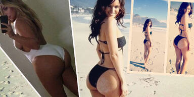 Po-Duell: Kim Kardashian vs. Kelly Brook