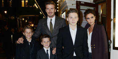 Beckhams bleiben in England