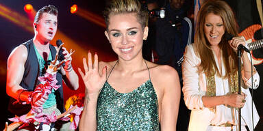 'Wetten, dass..?' mit Celine Dion, Miley Cyrus & Gabalier
