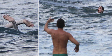 Anne Hathaway: Fast ertrunken