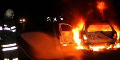 Mercedes ging nach Kauf in Flammen auf