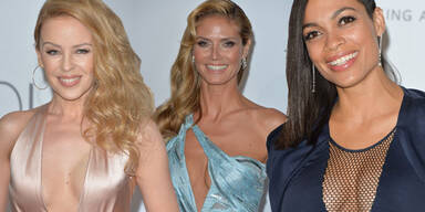 Kylie Minogue, Heidi Klum & Rosario Dawson