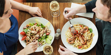 Essen gehen macht dick