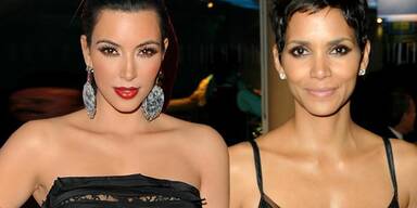 Kim Kardashian & Halle Berry