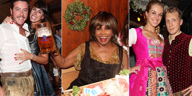 Die VIP's im K&auml;ferzelt