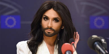 Conchita Wurst: Pressekonferenz im EU-Parlament