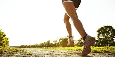 Joggen tut den Knien gut