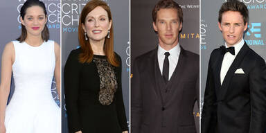 Marion Cotillard, Julianne Moore, Benedict Cumberbatch, Eddie Redmayne