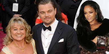 Leonardo DiCaprio, Rihanna, Irmelin DiCaprio