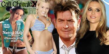 Charlie Sheen: Mit drei Frauen auf die Bahamas - Natalie Kenly, Bree Olson und Brooke Mueller