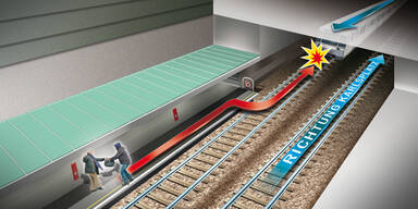 R&auml;uber wird von U-Bahn &uuml;berrollt