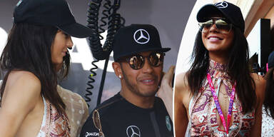 Kendall Jenner, Lewis Hamilton