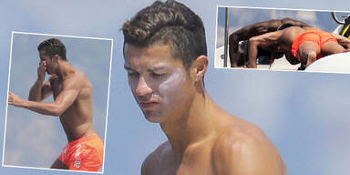 Cristiano Ronaldo: Yacht-Ferien