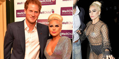 Lady Gaga: Nackt-Auftritt nach Treffen mit Prinz Harry