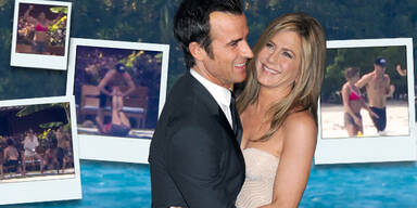 Jennifer Aniston & Justin Theroux: Flitterwochen auf Bora Bora