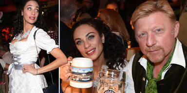 Lilly Becker & Boris Becker am Oktoberfest