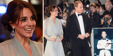 Royals bei der Bond-Premiere