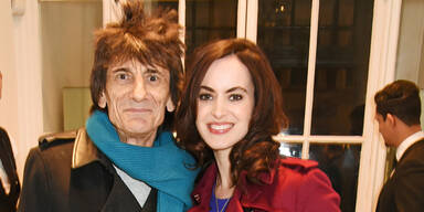 Ron Wood wird mit 68 Jahren wieder Vater