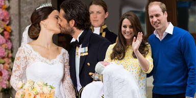 Carl Philip, Sofia, Kate, WIlliam