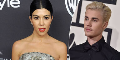 Justin Bieber, Kourtney Kardashian