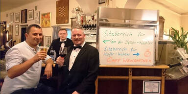 Wiener Caf&eacute; trennt Hofer-Fans von VdB-W&auml;hlern