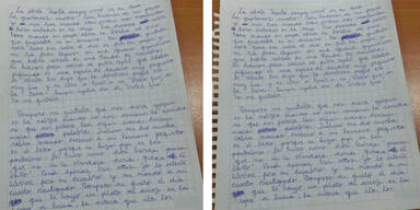 Hass brief Beerdigung