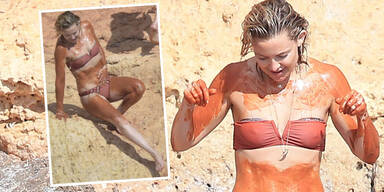 Kate Hudson g&ouml;nnt sich ein Schlammbad