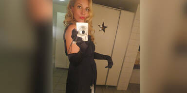 Lilian Klebow zeigt Babybauch