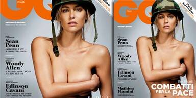 Bar Refaeli nackt in GQ Italia