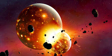 Forscher warnt: Mond kollidiert mit der Erde