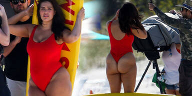 Ashley Graham: Baywatch-Shooting