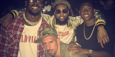 Alaba und Ribery mit Party-Ausflug nach Paris