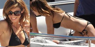 Elisabetta Canalis: Bikini-Beauty in Cannes